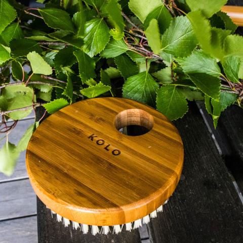 KOLO Sauna Bambu Bath Brush