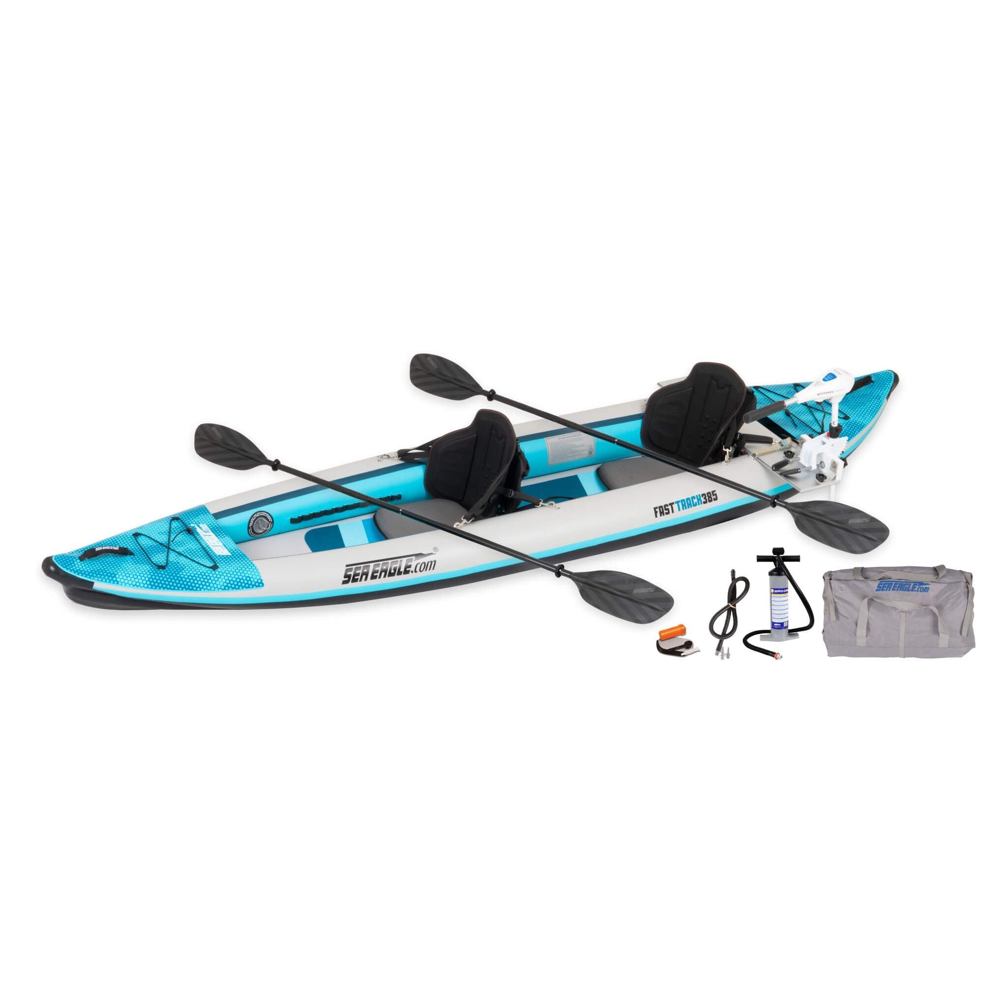 Sea Eagle 385FT FastTrack 2-Person V-Bottom Inflatable Kayak, 12FT [385FTK] (SAK25086)